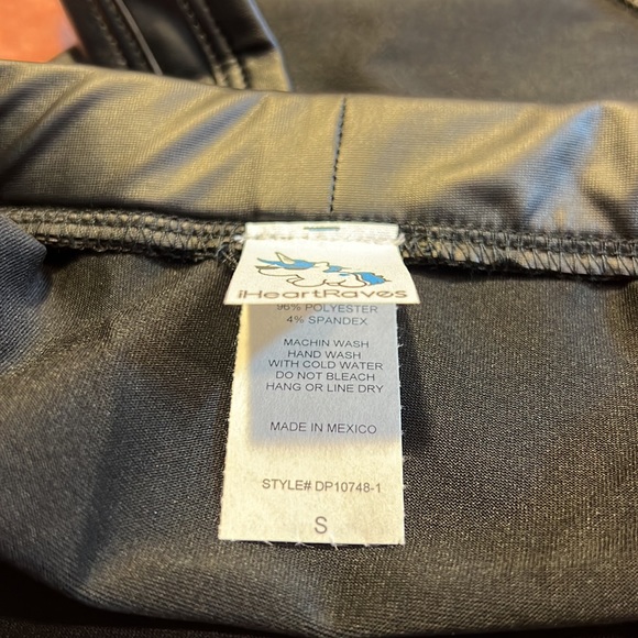 New Faux Leather High Rise Thong - Picture 3 of 5